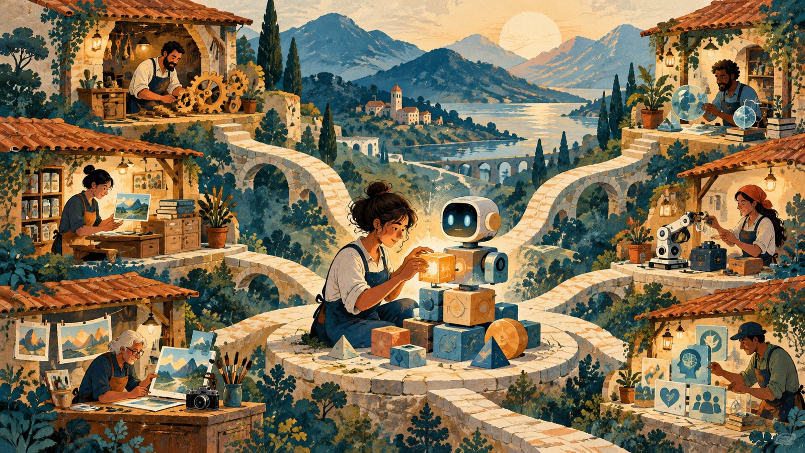Bring Your AI Building Blocks to AoM